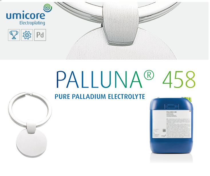 PALLUNA® 458 Pure Palladium Electrolyte