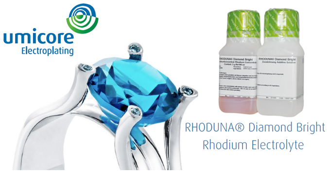 RHODUNA® Diamond Bright Rhodium Electrolyte