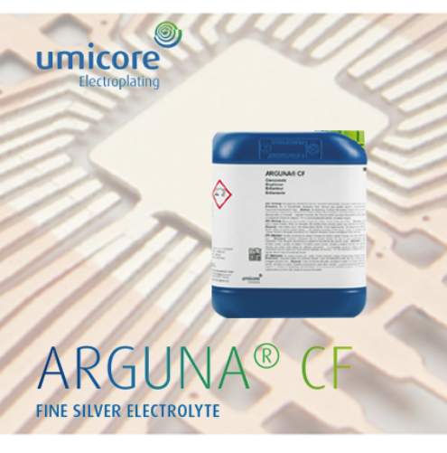 Arguna CF – Mạ Bạc tinh khiết cho linh kiện điện tử