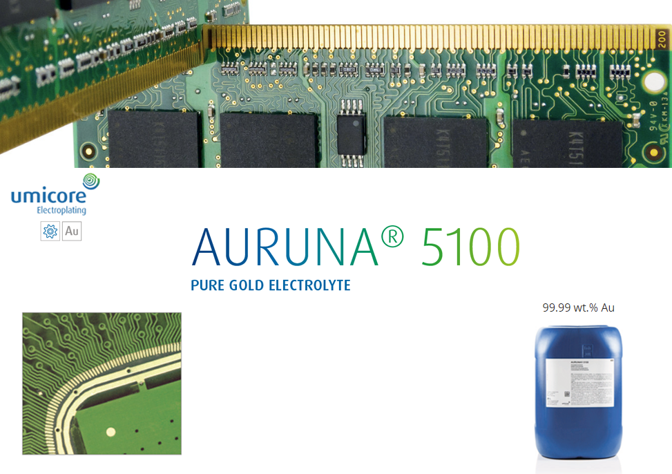 AURUNA® 5100 Pure Gold Electrolyte