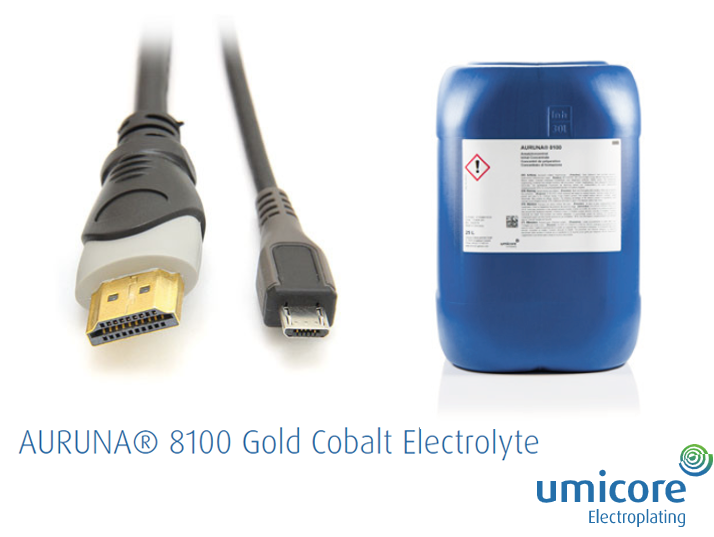 AURUNA® 8100 Gold Cobalt Electrolyte