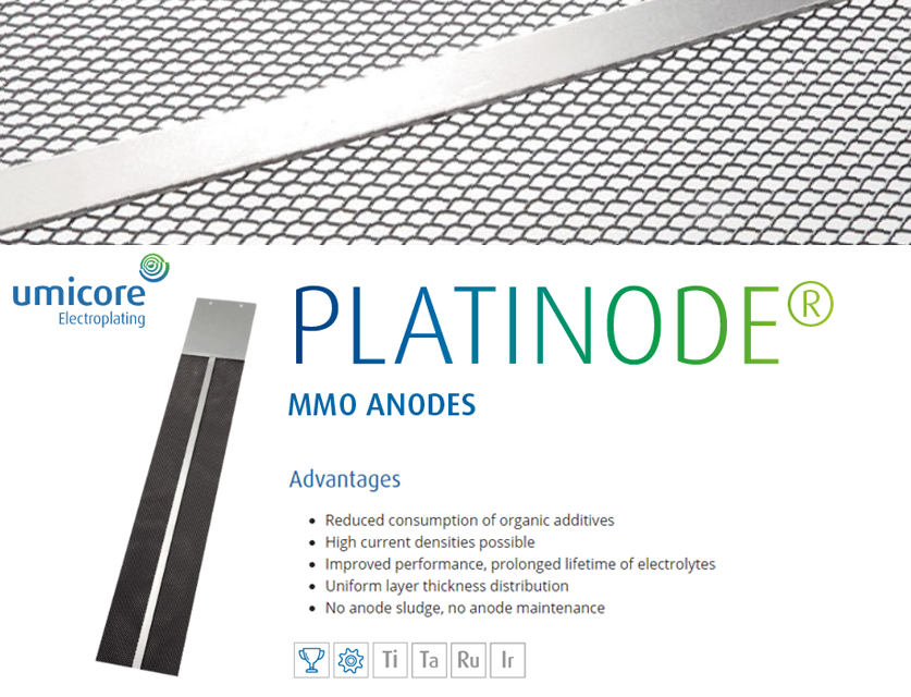 PLATINODE® MMO Anodes
