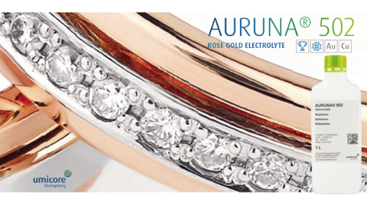 AURUNA® 502 Rose Gold Electrolyte