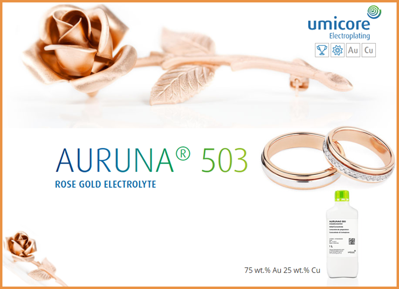 Vàng Hồng Auruna 503 Lắc Kê 18K